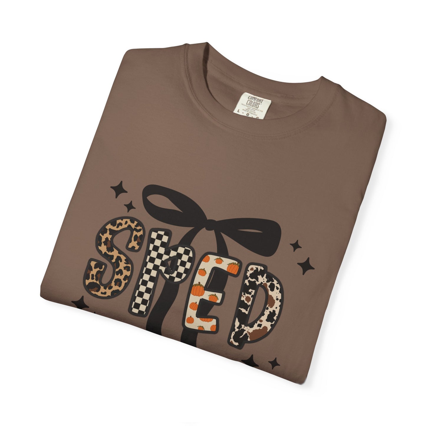 Fall Faux Embroidery T-shirt for SPED Grade Teachers