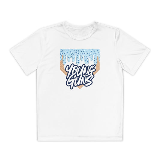 Custom Youth Ice Cream Drip Team Competitor Tee 🍦