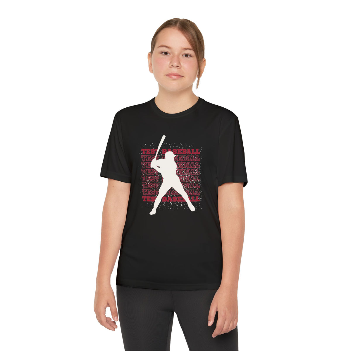 TEST Baseball | Custom Youth Silhouette Performance Tee