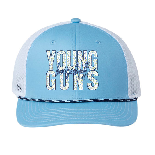 Columbia Blue/ White - FRONT