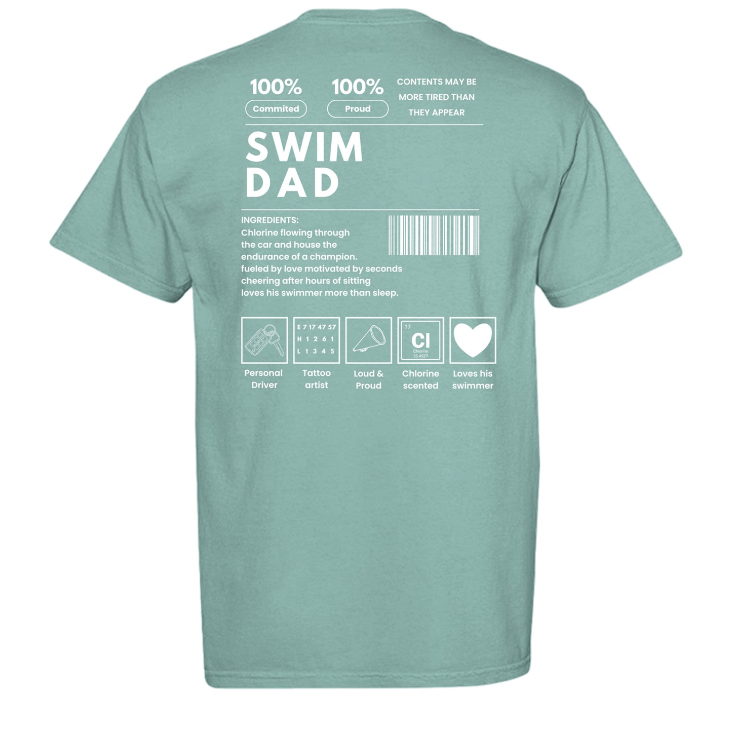 SEAFOAM - C1717 - BACK