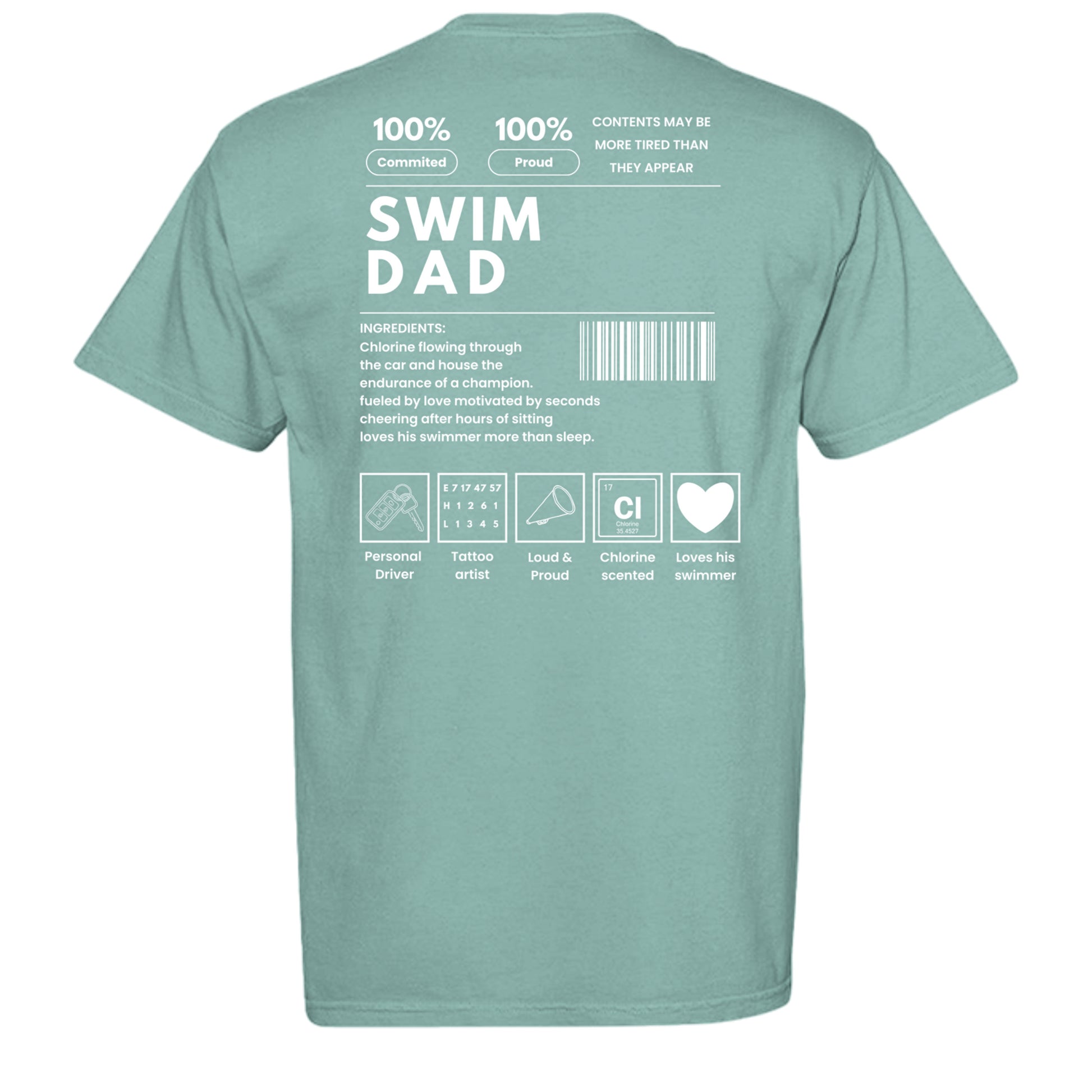SEAFOAM - C1717 - BACK