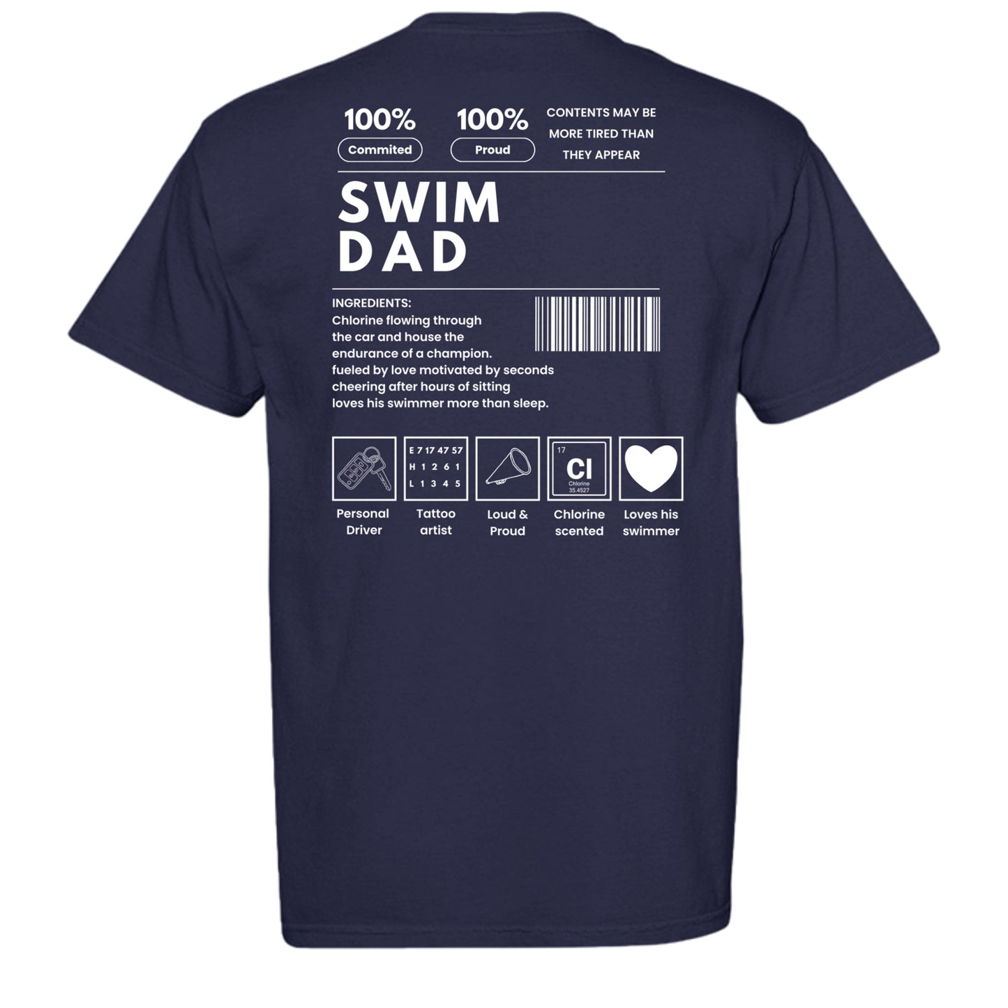 TRUE NAVY - C1717 - BACK