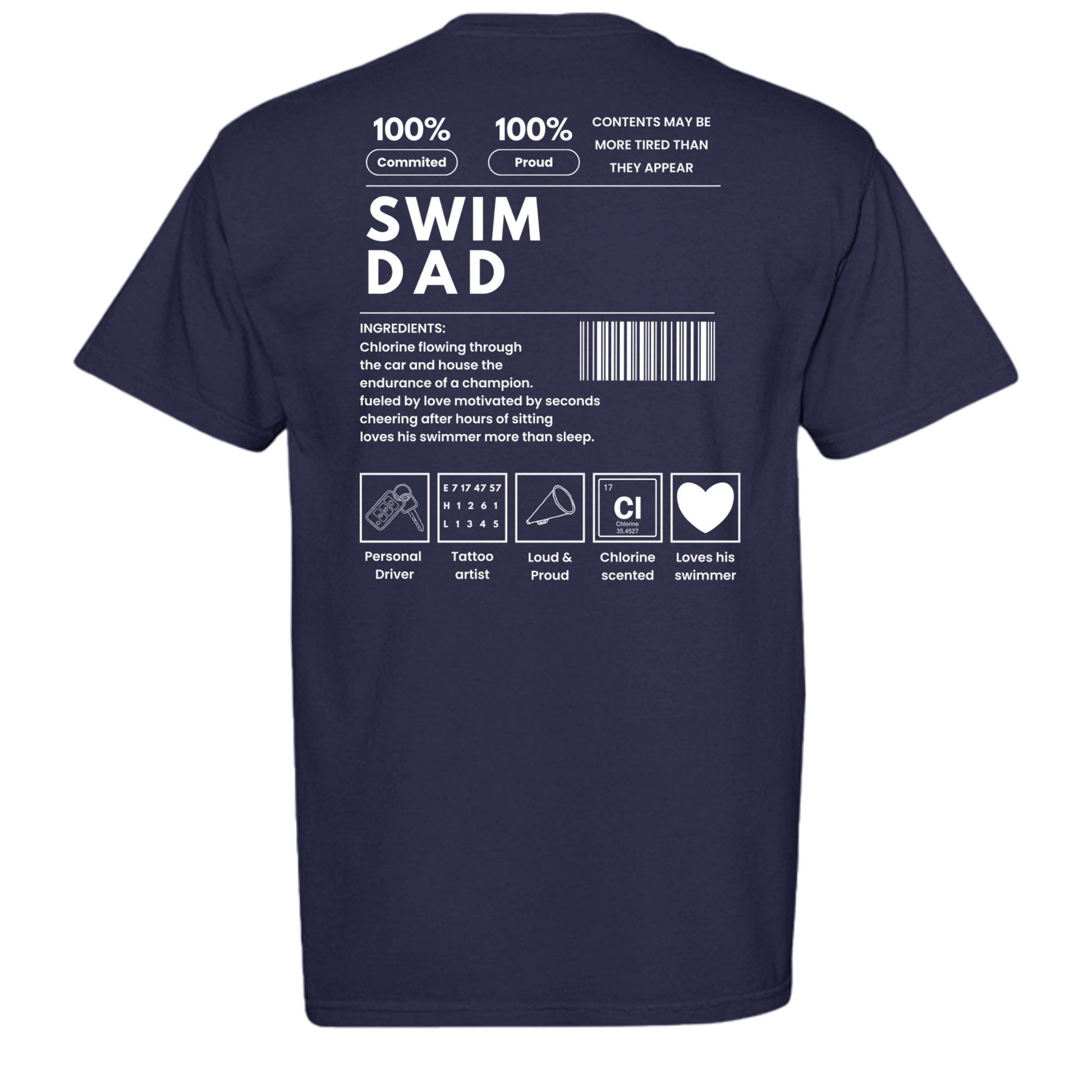 TRUE NAVY - C1717 - BACK