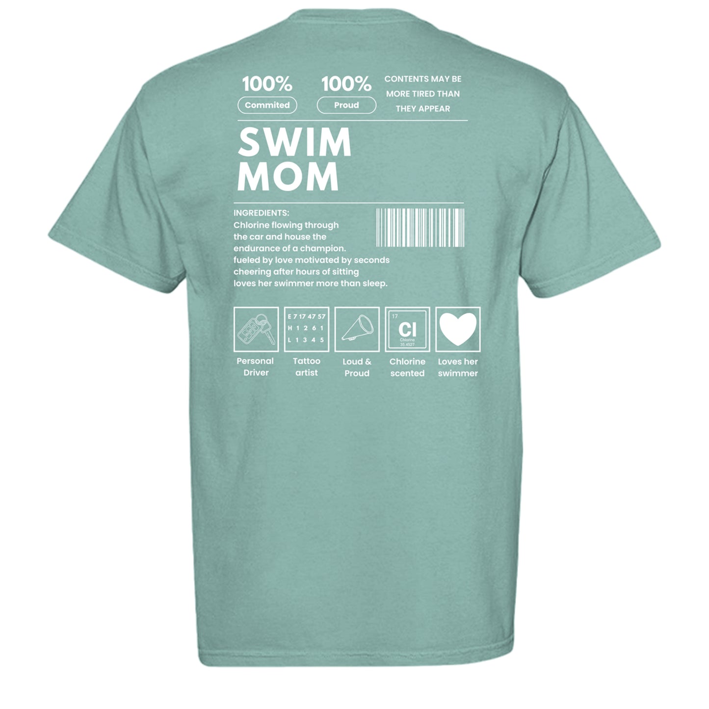 SEAFOAM - C1717 - BACK