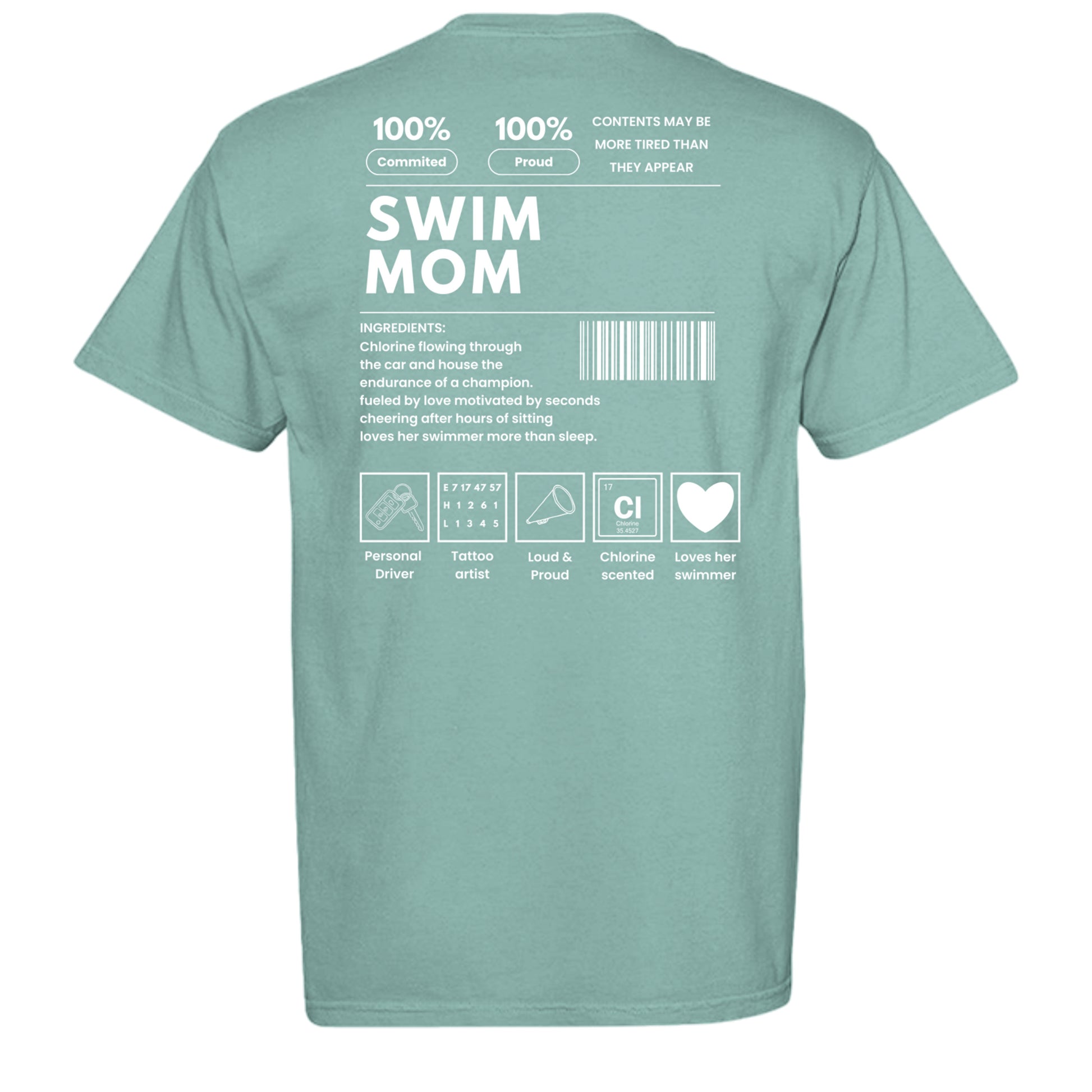 SEAFOAM - C1717 - BACK