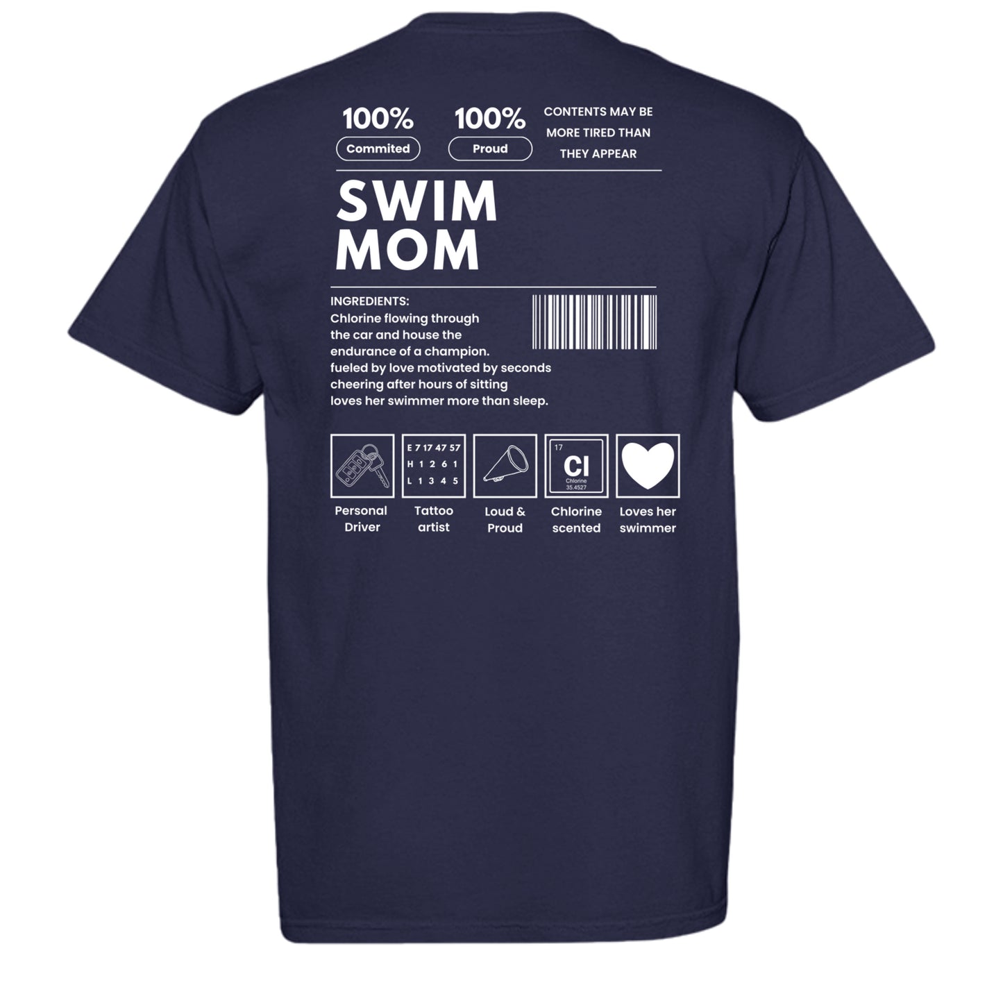TRUE NAVY - C1717 - BACK