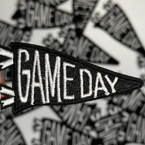 Game Day Flag- Black